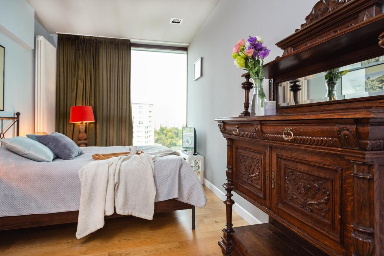 Apartament Triton Park Varşova Dış mekan fotoğraf
