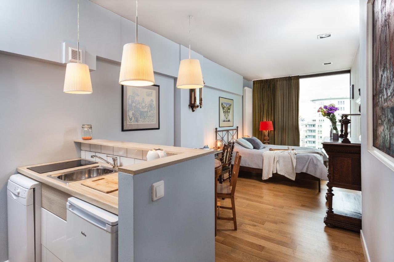 Apartament Triton Park Varşova Dış mekan fotoğraf